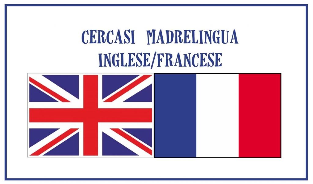 Bando reperimento madrelingua inglese e francese